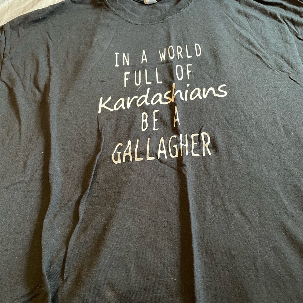 Shameless tv show tv shirt 2x plus size black brand new
